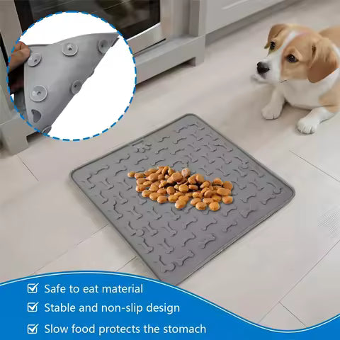 Pet Lick Mat and Slow Feeder