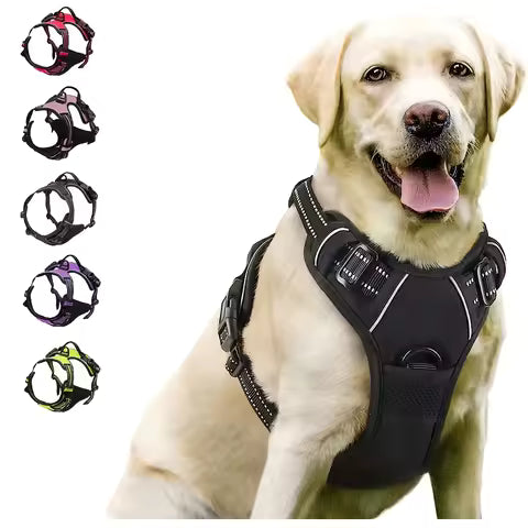 Adjustable No-Pull Dog Harness